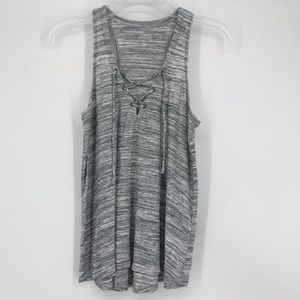 🎉 5/$25 Hollister Gray Heather Tank Top Size S